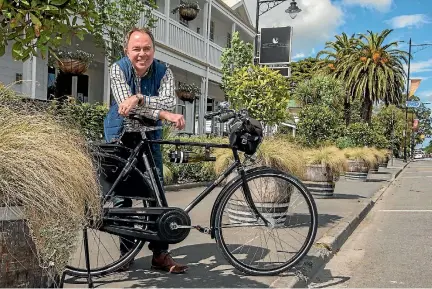  ?? PHOTO: JOHN NICHOLSON/STUFF ?? Adam Blackwell, of Blackwell & Sons, in Greytown.