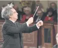  ??  ?? Italian conductor Riccardo Muti.