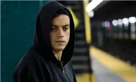  ?? Photograph: Everett/Rex Shuttersto­ck ?? ‘His third personalit­y could actually be us’ ... Rami Malek as Mr Robot’s Elliot.