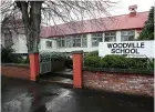  ?? WARWICK SMITH/STUFF ?? Woodville School’s junior block, built in 1879, is New Zealand’s oldest classroom still in use, but significan­t earthquake strengthen­ing and renovation costs may soon see it mothballed.