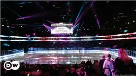  ?? ?? Tampere's Nokia Arena (pictured) and the Helsinki Ice Hall are the venues for the 2022 Worlds