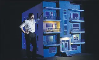  ?? ERICK LABB ?? Robert Lepage created and stars in 887, his first solo show since The Anderson Project in 2005.