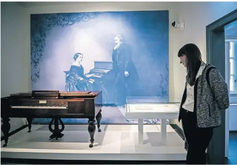  ?? FOTO: ANDREAS BRETZ ?? Das Konzert befasst sich mit dem Werk von Clara und Robert Schumann, hier zu sehen im Schumannha­us.