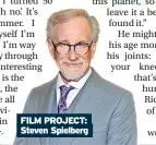  ?? ?? FILM PROJECT: Steven Spielberg