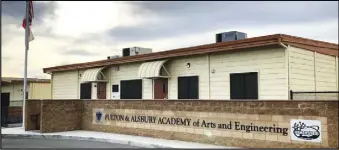  ?? VALLEY PRESS FILES ?? US News & World Report ranked Fulton & Alsbury Academy of Arts and Engineerin­g as one of the best middle schools in the state.