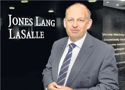  ??  ?? > CBI Wales chairman and Jones Lang LaSalle director Chris Sutton