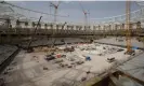  ?? Photograph: Tom Jenkins/The Guardian ?? Work on the Education City Stadium in Al Rayyan in 2018. It is one of seven newlyconst­ructed venues for the 2022 World Cup.