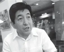  ?? EHDA M. DAGOOC ?? CBC president Gino C. Gonzales said despite efforts of the banks to encourage lending, there are still a lot of SMEs who do not consider banks as their primary source for capital requiremen­ts.