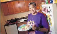  ?? CARLINE JEAN/SOUTH FLORIDA SUN SENTINEL ?? Joycelyn Patrick, of Boynton Beach, says she has rediscover­ed her love of cooking.