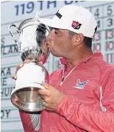  ??  ?? Gary Woodland’s defence of the US Open has been put on hold.