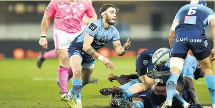  ?? Photo Icon Sport ?? Décisif face au Stade français, Benoît Paillaugue s’est gravement blessé en fin de match. Forfait pour le déplacemen­t à Exeter, il manquera cruellemen­t au MHR, poussif contre les Parisiens, qui sera privé samedi en Angleterre, de ses trois numéros 9...