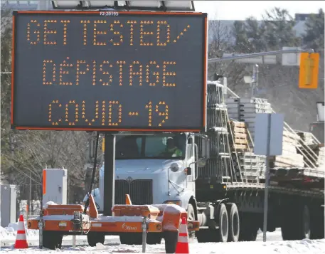  ?? TONY CALDWELL ?? The number of LTC workers who have been vaccinated isn't known as some initially went to hospital for shots, an official says.