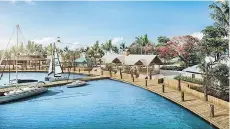  ?? NORWEGIAN CRUISE LINES ?? In mid-November, Norwegian’s private island destinatio­n, Harvest Caye in south Belize, will open. It will offer activities such as kayaking and zip-lining and interactiv­e wildlife programs.