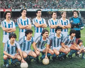  ?? FOTO: MD ?? Equipo de la temporada 81/82 que logró la segunda Liga