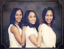  ?? Linton family ?? NICOLE LINTON, center, has been charged. Sisters Kim, left, and Camille say she has struggled with bipolar disorder for years.