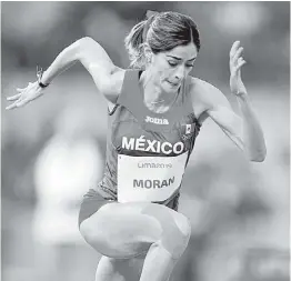  ?? MEXSPORT ?? Paola Morán dio marca en los 400 metros.