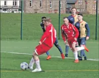  ?? 20_c10pupils0­8 ?? Paul Grumoli takes his penalty.