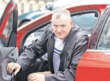  ??  ?? James Flynn, of Rathkeale, Co Limerick, outside court yesterday