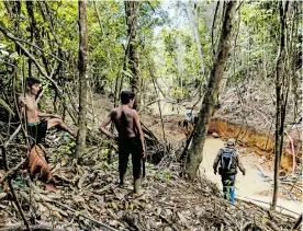  ?? REUTERS ?? El presidente de Brasil defiende la explotació­n de recursos de la mayor selva del mundo