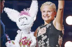  ??  ?? Darci Lynne Farmer performs on ‘America’s Got Talent’ in Los Angeles on Wednesday.