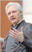  ?? ?? APPEAL: Stella Assange, top, after the decision to extradite WikiLeaks founder Julian Assange.