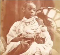  ??  ?? Prince Alamayou, Theodore’s orphan son, in England aged 7, by Julia Margaret Cameron