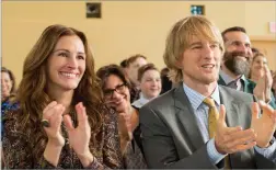  ??  ?? Julia Roberts and Owen Wilson are an appealing parental double act