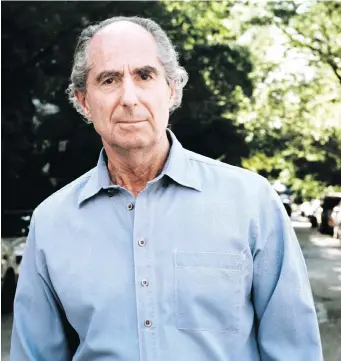  ?? HOUGHTON MIFFLIN VIA BLOOMBERG ?? Philip Roth, celebrated author of “Portnoy’s Complaint,” has died of heart failure in New York.