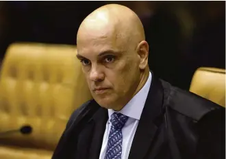 ?? Rosinei Coutinho/stf ?? Com decisão, Alexandre de Moraes atende manifestaç­ão feita pela Câmara e pelo Senado, que defendem o princípio de separação dos Poderes