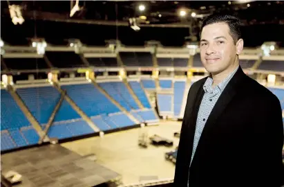  ??  ?? Eduardo Cajina Díaz, nuevo gerente general del Coliseo de Puerto Rico José Miguel Agrelot en Hato Rey.