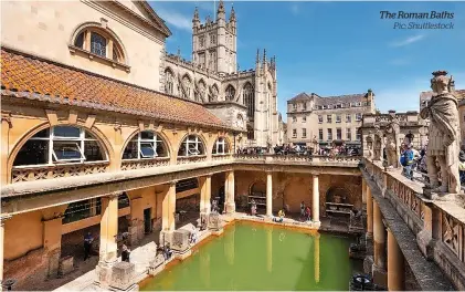  ?? Pic: Shuttlesto­ck ?? The Roman Baths