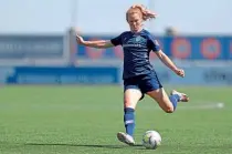  ??  ?? New WSL arrival… Mewis has been a regular for North Carolina Courage