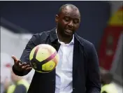  ?? Patrick Vieira veut bien finir la saison.(Photo ??