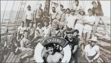  ?? PICTURES: TONY JOHNSON ?? LIFE ON THE OCEAN WAVES: Yorkshire GP Sally Anderson fondly remembers her time while she was on board the tall ship Zebu.