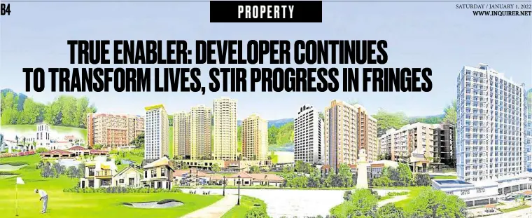  ?? ?? The company’s upcoming projects will readily cater to the evolving needs and preference­s of homebuyers.