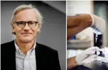  ?? FOTO: ARKIVBILDE­R ?? CHEFLÄKARE. Johan Bratt manar till vaccinerin­g, för att slippa bli allvarligt sjuk i covid-19.