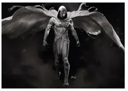  ?? ?? Live Action Series – Character Moon Knight Suit by Ryan Meinerding www.instagram.com/ryan_meinerding_art