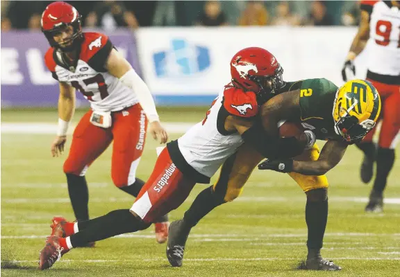  ?? IAN KUCERAK FILES ?? Sports columnist Terry Jones suggests an eight game Canadian Football League schedule — beginning with classic Labour Day matchups such as Edmonton at Calgary.