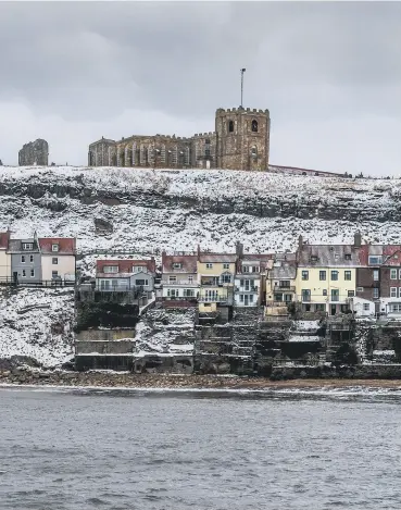  ?? MAIN PICTURE: JAMES HARDISTY. ?? ABBEY HABIT: Paul, opposite, loves to visit Whitby, left, and is a big admirer of Alan Bennett, inset below.