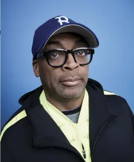  ??  ?? Director Spike Lee, born in Brooklyn and pictured here at the 2016 Tribeca
Film Festival, has long repped
the Brooklyn Dodgers on his caps—though he’s also shown love to the Yankees.