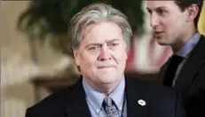  ?? MELINA MARA, WASHINGTON POST ?? Steve Bannon has an ally in an archconser­vative American cardinal. Said a confident who arranged their meeting, “I’m not surprised there is a meeting of the hearts.”