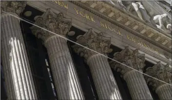  ?? AP ?? The New York Stock Exchange is seen on Friday in New York.