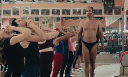  ??  ?? Bikram Choudhury in the new documentar­y Bikram: Yogi, Guru, Predator. Photograph: Courtesy of Netflix