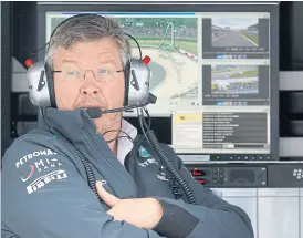  ??  ?? Formula One managing director Ross Brawn.