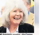  ??  ?? CBE Romantic novelist Jilly Cooper