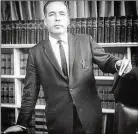  ??  ?? Floyd Hoard was Jackson County’s prosecutor when he was assassinat­ed by means of a car explosion on Aug. 7, 1967. Five men belonging to the “Dixie Mafia” were convicted in connection with the killing of the 40-yearold father of four.