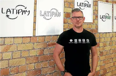  ?? SUPPLIED ?? Keeping up with China: Latipay chief executive Leigh Flounders says the company’s payment system has made it easy for NZ businesses to crack the Chinese e-commerce market