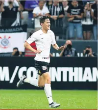  ?? Luis Moura/WPP/Estadão Conteúdo ?? Mateus Vital, autor do gol na vitória sobre o Vasco, será mantido no time