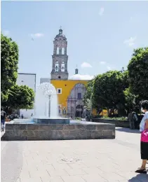  ?? JESÚS GUTIÉRREZ ?? Alistan obras
en el Centro Histórico.