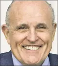  ??  ?? RUDY GIULIANI Said on TV that prez repaid 130G.